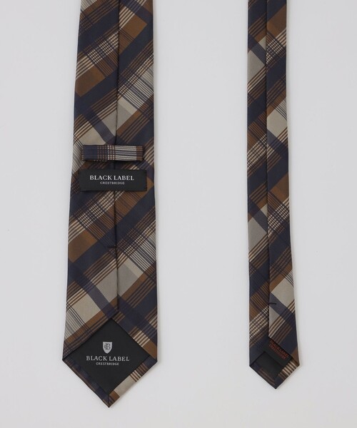 BLACK LABEL CRESTBRIDGE(ブラックレーベル・クレストブリッジ)の「インポートシャドーペンチェックタイ(ネクタイ・メンズ・ブラウン系その他5/ネイビー・FREE)」の5枚目の写真