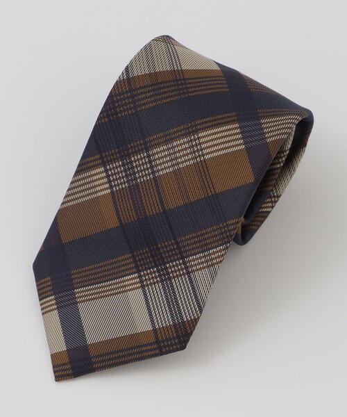 BLACK LABEL CRESTBRIDGE(ブラックレーベル・クレストブリッジ)の「インポートシャドーペンチェックタイ(ネクタイ・メンズ・ブラウン系その他5/ネイビー・FREE)」の6枚目の写真