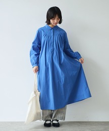 bulle de savon | 《early spring》basic cotton タックワンピース(ワンピース)