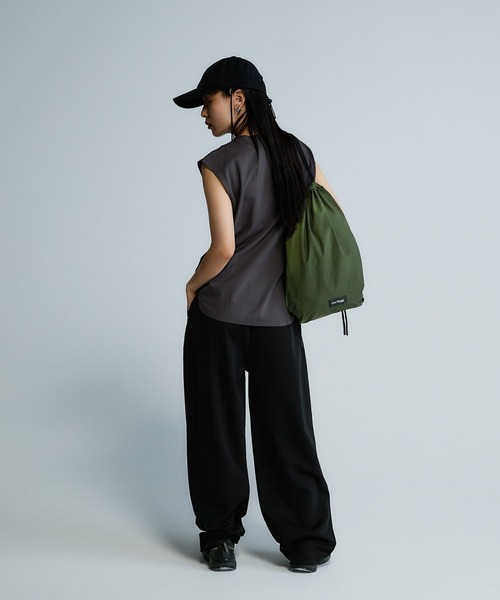 JEANASIS(ジーナシス)の「【Les Fleurs】ナップサック/600817(バックパック/リュック・レディース・ホワイト/カーキ/ブラック・FREE)」の19枚目の写真