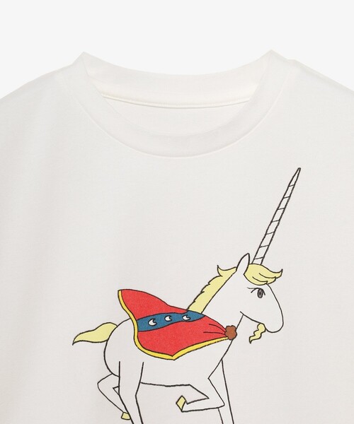 びじゅチューンアフタヌーンティーコラボ★貴婦人でごめユニコーン ‼️ キッズプリントTシャツ/貴婦人でごめユニコーン/びじゅチューン