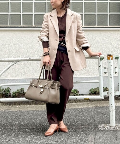 新品未使用　caban ニットオールインワン セール】《手洗い可能》《セットアップ対応》ニットオールインワン