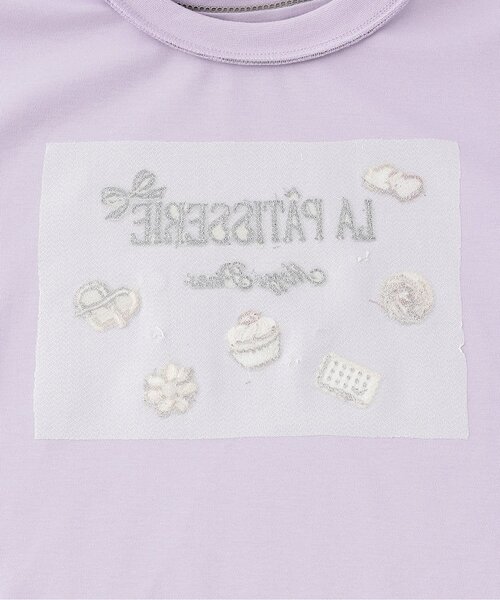 8143212：チョコレートスイーツ刺しゅう長袖シャツ（Tシャツ