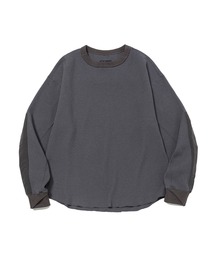 meanswhile（ミーンズワイル）の「SOLOTEX Waffle L/S Tee（Tシャツ/カットソー）」