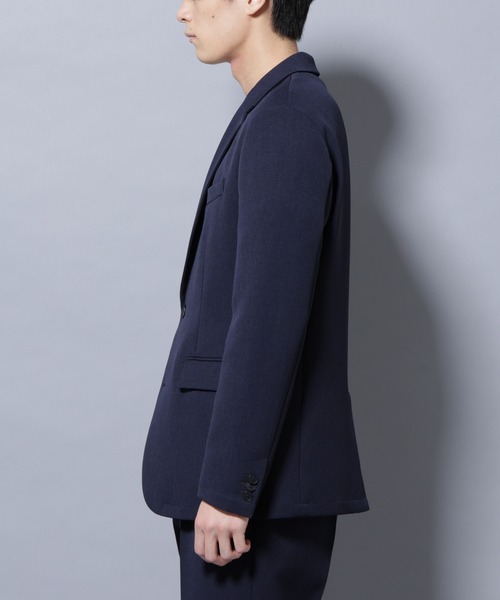 新品タグ付✨️ナノユニバース 高級 スーツ ネイビー 光沢 無地 ビジネス 48 新品タグ付✨️ナノユニバース 高級 スーツ ネイビー 光沢 無地