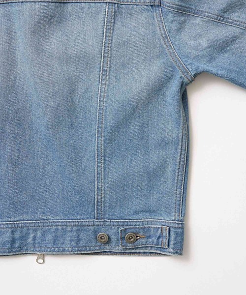 AMERICAN HOLIC（アメリカンホリック）の「WZIPデニムジャケット（デニムジャケット・レディース・ブラック/ライトインディゴブルー・M/L）」の20枚目の写真