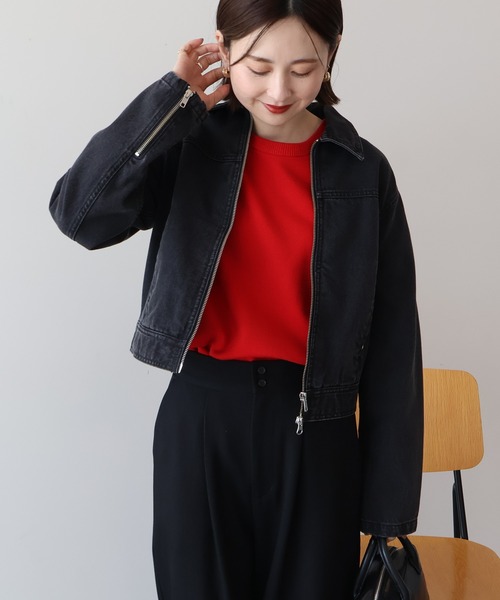 セール】WZIPデニムジャケット（デニムジャケット）｜AMERICAN HOLIC