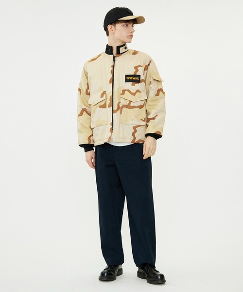 SPIEWAK（スピーワック）の「G-8 WEP ロングジャケット  ナイロンコットン/フライトジャケット（ミリタリージャケット・メンズ・セージグリーン/ネイビー/ブラック/デザートカモ・LARGE/X-LARGE/MEDIUM/SMALL）」の15枚目の写真