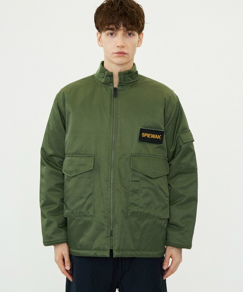 SPIEWAK（スピーワック）の「G-8 WEP ロングジャケット  ナイロンコットン/フライトジャケット（ミリタリージャケット・メンズ・セージグリーン/ネイビー/ブラック/デザートカモ・LARGE/X-LARGE/MEDIUM/SMALL）」の20枚目の写真