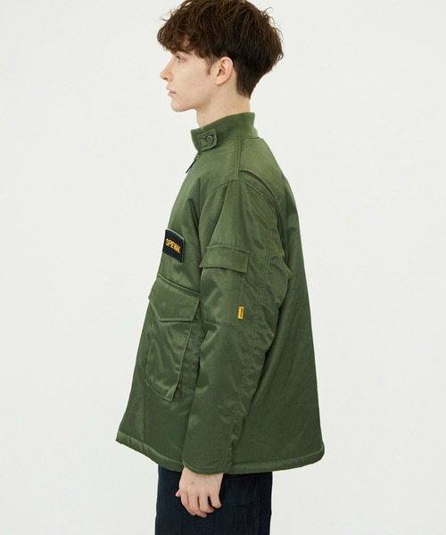 SPIEWAK（スピーワック）の「G-8 WEP ロングジャケット  ナイロンコットン/フライトジャケット（ミリタリージャケット・メンズ・セージグリーン/ネイビー/ブラック/デザートカモ・LARGE/X-LARGE/MEDIUM/SMALL）」の21枚目の写真