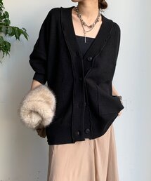 DouDou | マシーンウォッシャブルニットカーディガン(カーディガン/ボレロ)