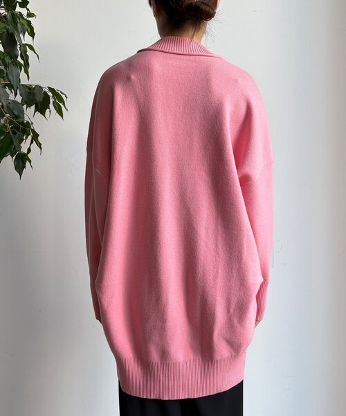 DouDou（ドゥドゥ）の「マシーンウォッシャブルニットカーディガン（カーディガン/ボレロ・レディース・ブラック/ベージュ/ホワイト/ピンク・FREE）」の6枚目の写真