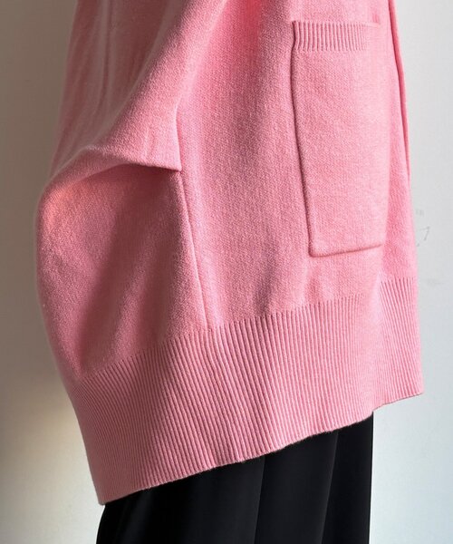 DouDou（ドゥドゥ）の「マシーンウォッシャブルニットカーディガン（カーディガン/ボレロ・レディース・ブラック/ベージュ/ホワイト/ピンク・FREE）」の13枚目の写真