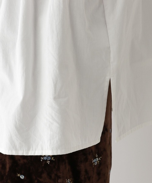 RAGEBLUE(レイジブルー)の「ギャザーチュニックシャツ(シャツ/ブラウス・レディース・ホワイト/レッド・FREE)」の17枚目の写真