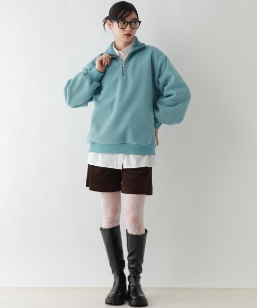 RAGEBLUE(レイジブルー)の「ギャザーチュニックシャツ(シャツ/ブラウス・レディース・ホワイト/レッド・FREE)」の20枚目の写真