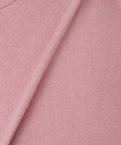 extreme cashmere（エクストリーム　カシミヤ）の「EXTREME CASHMERE X AMERICA：ニット（ニット/セーター・レディース・ライトグレー/ピンク・FREE）」の19枚目の写真