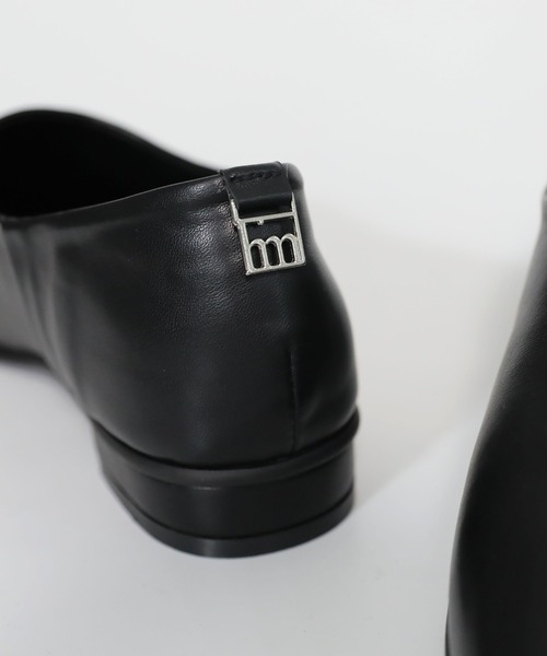 hiamu(ヒアム)の「ヒアムロゴポイントミニマルローファー/hiamu 1st collection(ローファー・レディース・ブラウン/ブラック/ブラック系その他・23.0cm/23.5cm/24.0cm/24.5cm/25.0cm)」の8枚目の写真