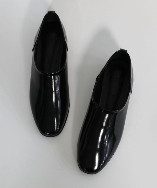 hiamu(ヒアム)の「ヒアムロゴポイントミニマルローファー/hiamu 1st collection(ローファー・レディース・ブラウン/ブラック/ブラック系その他・23.0cm/23.5cm/24.0cm/24.5cm/25.0cm)」の10枚目の写真