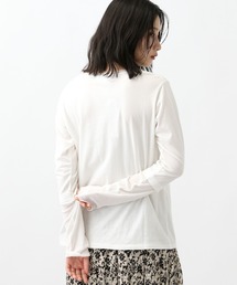 studio CLIP | 《natural by clip》テレコスリーブ切り替えプルオーバー(Tシャツ/カットソー)