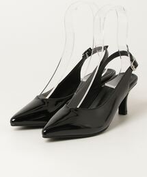 ミュール 甲ストラップ ポインテッドトゥ」に該当するファッション通販