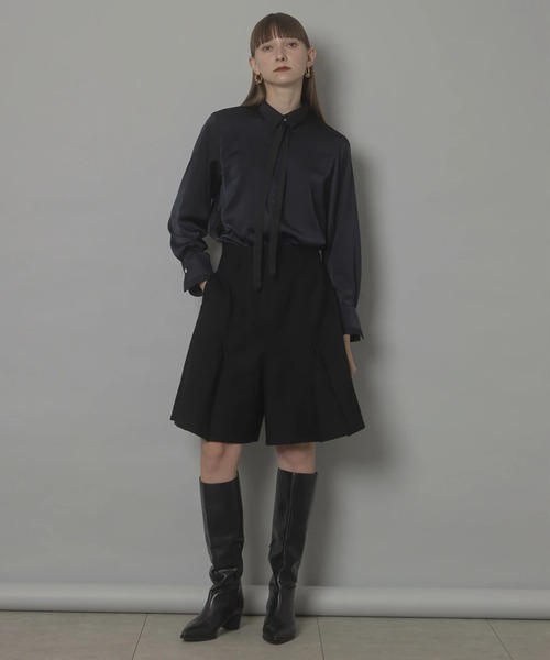 CADUNE(カデュネ)の「ウールツィルキュロット(その他パンツ・レディース・ブラウン/ブラック・34/36/38)」の6枚目の写真