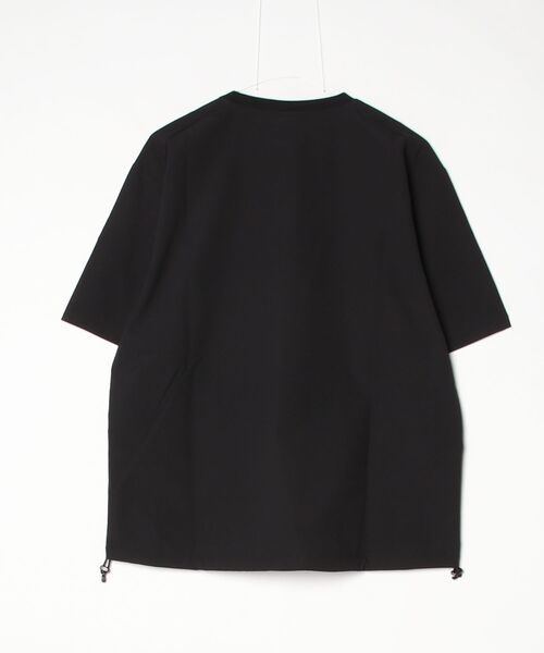 THOUSAND MILE（サウザンドマイル）の「[M's]SHORT SLEEVE DRAWCOAD T-SHIRT HIGH AIR PERMEABILITY/ショートスリーブドローコードTシャツ（Tシャツ/カットソー・メンズ・ブラック/グレイッシュベージュ/ブルー/セージグリーン・S/XL/L/M/XS）」の16枚目の写真