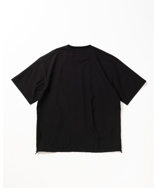 THOUSAND MILE（サウザンドマイル）の「[M's]SHORT SLEEVE DRAWCOAD T-SHIRT HIGH AIR PERMEABILITY/ショートスリーブドローコードTシャツ（Tシャツ/カットソー・メンズ・ブラック/グレイッシュベージュ/ブルー/セージグリーン・S/XL/L/M/XS）」の18枚目の写真