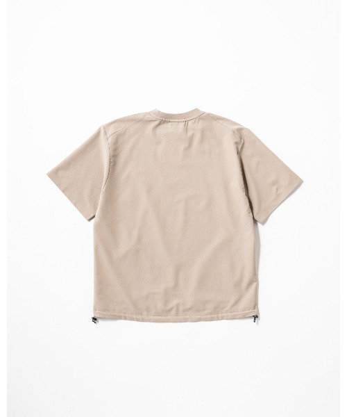 THOUSAND MILE（サウザンドマイル）の「[M's]SHORT SLEEVE DRAWCOAD T-SHIRT HIGH AIR PERMEABILITY/ショートスリーブドローコードTシャツ（Tシャツ/カットソー・メンズ・ブラック/グレイッシュベージュ/ブルー/セージグリーン・S/XL/L/M/XS）」の17枚目の写真