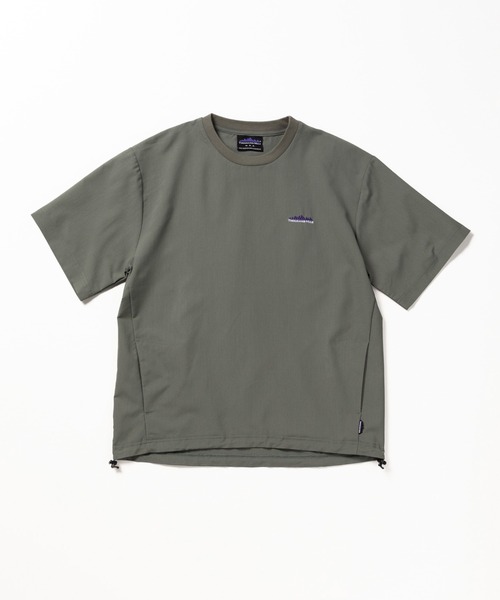 THOUSAND MILE（サウザンドマイル）の「[M's]SHORT SLEEVE DRAWCOAD T-SHIRT HIGH AIR PERMEABILITY/ショートスリーブドローコードTシャツ（Tシャツ/カットソー・メンズ・ブラック/グレイッシュベージュ/ブルー/セージグリーン・S/XL/L/M/XS）」の15枚目の写真