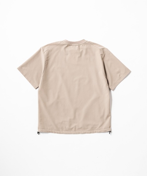 THOUSAND MILE（サウザンドマイル）の「[M's]SHORT SLEEVE DRAWCOAD T-SHIRT HIGH AIR PERMEABILITY/ショートスリーブドローコードTシャツ（Tシャツ/カットソー・メンズ・ブラック/グレイッシュベージュ/ブルー/セージグリーン・S/XL/L/M/XS）」の17枚目の写真