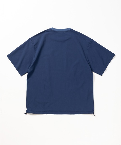 THOUSAND MILE（サウザンドマイル）の「[M's]SHORT SLEEVE DRAWCOAD T-SHIRT HIGH AIR PERMEABILITY/ショートスリーブドローコードTシャツ（Tシャツ/カットソー・メンズ・ブラック/グレイッシュベージュ/ブルー/セージグリーン・S/XL/L/M/XS）」の18枚目の写真