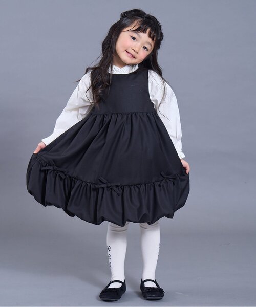 Seraph(セラフ)の「シンプルブラウス(シャツ/ブラウス・キッズ・ベージュ/オフホワイト/サックスブルー・80/90/100/110/120/130/140)」の4枚目の写真