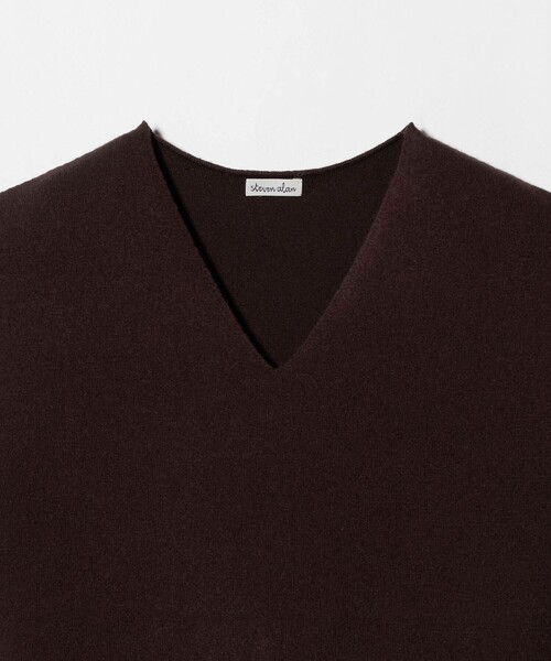 セール】＜Steven Alan＞ウール カシミヤ ロング ベスト（ニット
