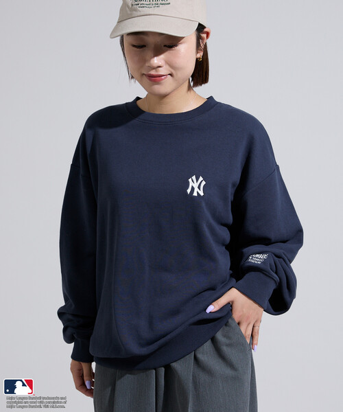 セール】MLB/エムエルビー MLB 刺繍クルースウェット（スウェット