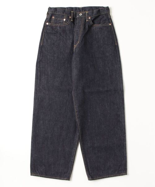 Sanca(サンカ)の「Sanca/サンカ デニム5Pワイドフィット 15.5oz DENIM 5P WIDE FIT(ウィメンズ)(デニムパンツ・レディース・インディゴブルー・0)」の4枚目の写真