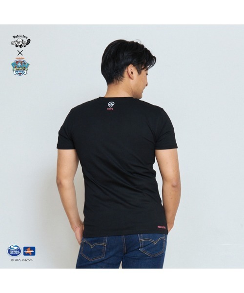 Vehicles(ビークルズ)の「パウパトロール 子供服 グラフィック半袖Tシャツスカイホワイト スカイ(Tシャツ/カットソー・レディース・ホワイト/ブラック・womens free/MEDIUM/LARGE)」の6枚目の写真