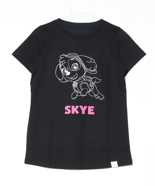 Vehicles(ビークルズ)の「パウパトロール 子供服 グラフィック半袖Tシャツスカイホワイト スカイ(Tシャツ/カットソー・レディース・ホワイト/ブラック・womens free/MEDIUM/LARGE)」の13枚目の写真