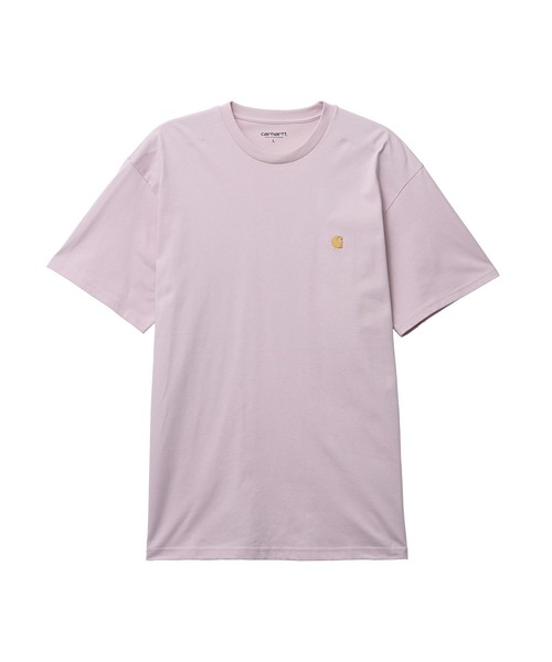 Carhartt WIP(カーハートダブリューアイピー)の「Carhartt WIP S/S CHASE T-SHIRT I026391(Tシャツ/カットソー・メンズ・ホワイト/ピンク/グリーン/ブラック・M/L)」の1枚目の写真