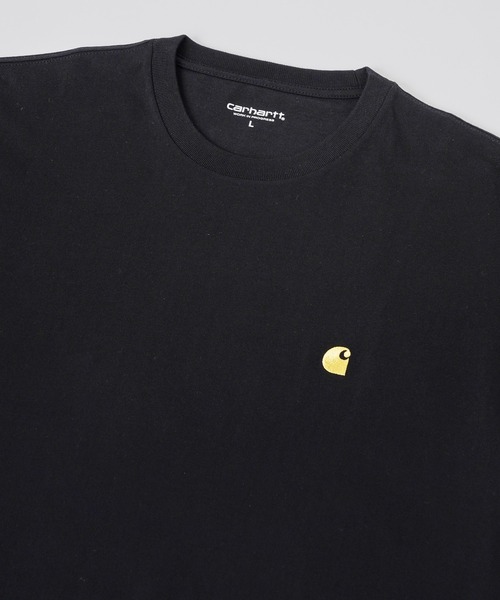 Carhartt WIP(カーハートダブリューアイピー)の「Carhartt WIP S/S CHASE T-SHIRT I026391(Tシャツ/カットソー・メンズ・ホワイト/ピンク/グリーン/ブラック・M/L)」の7枚目の写真
