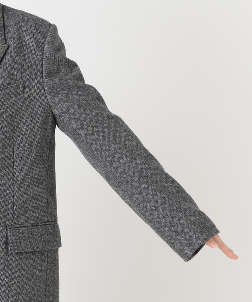 JOURNAL STANDARD(ジャーナルスタンダード)の「MANTECO PEAKED ジャケット(テーラードジャケット・レディース・チャコールグレー/カーキ・FREE)」の20枚目の写真