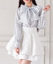 Suyunn（スユン）の「バックレースアップハートダイヤキルティングスカート（スカート）」