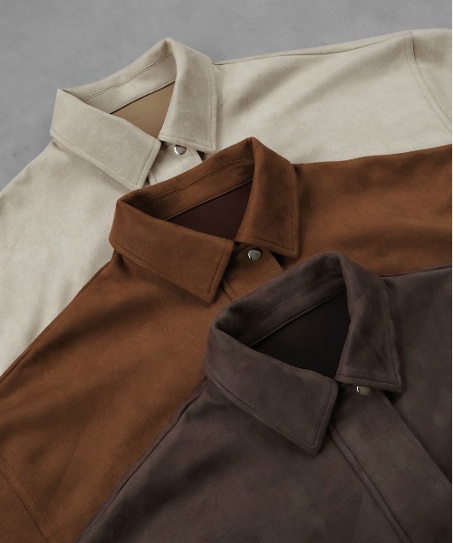 セール】ルーズ スエード クロップドブルゾン（ブルゾン）｜ad thie