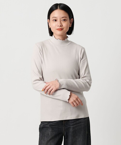 リブメロー ハイネックカットソー ＜A DAY IN THE LIFE＞（Tシャツ