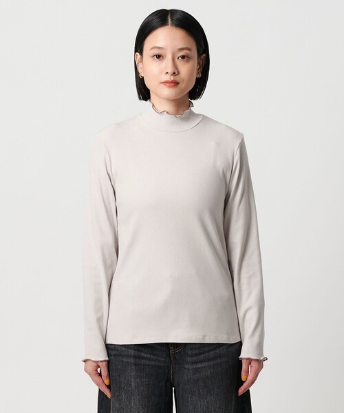 リブメロー ハイネックカットソー ＜A DAY IN THE LIFE＞（Tシャツ