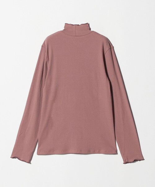 A DAY IN THE LIFE UNITED ARROWS(アデイインザライフユナイテッドアローズ)の「リブメロー ハイネックカットソー <A DAY IN THE LIFE>(Tシャツ/カットソー・レディース・オフホワイト/ナチュラル/ピンク/ブラック/モカ/その他1・FREE)」の13枚目の写真