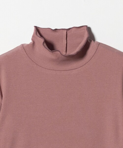 A DAY IN THE LIFE UNITED ARROWS(アデイインザライフユナイテッドアローズ)の「リブメロー ハイネックカットソー <A DAY IN THE LIFE>(Tシャツ/カットソー・レディース・オフホワイト/ナチュラル/ピンク/ブラック/モカ/その他1・FREE)」の14枚目の写真