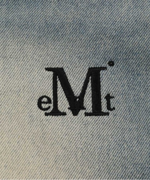 MUCENT(ムセント)の「A'GEM/9 × .kom 『MUCENT/ムーセント』 PENTA SIDE PINTUCK DENIM PANTS UNISEX/サイドピンタックデニムパンツ(デニムパンツ・レディース・ブラック/ブルー・S/M)」の7枚目の写真