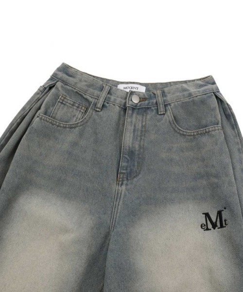 A'GEM/9 × .kom 『MUCENT/ムーセント』 PENTA SIDE PINTUCK DENIM