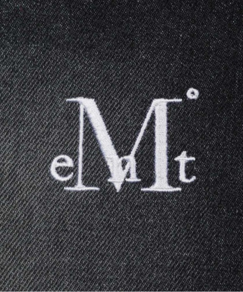 MUCENT(ムセント)の「A'GEM/9 × .kom 『MUCENT/ムーセント』 PENTA SIDE PINTUCK DENIM PANTS UNISEX/サイドピンタックデニムパンツ(デニムパンツ・レディース・ブラック/ブルー・S/M)」の4枚目の写真