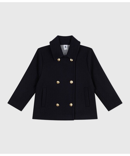 PETIT BATEAU（プチバトー）の「Ｐコート（ダウンジャケット/コート・キッズ・ネイビー・6YEAR/8YEAR/10YEAR/12YEAR）」の4枚目の写真